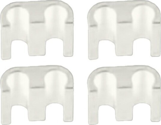 Montana Panton Wire Festeklips 4 pk Snow Montana Panton Wire Festeklips 4 pk Snow