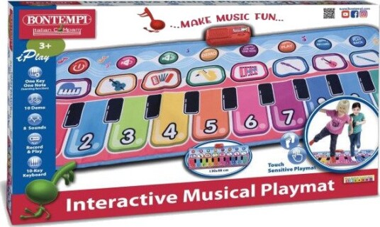 Bontempi Interaktiv Musikmatte 130x48 cm