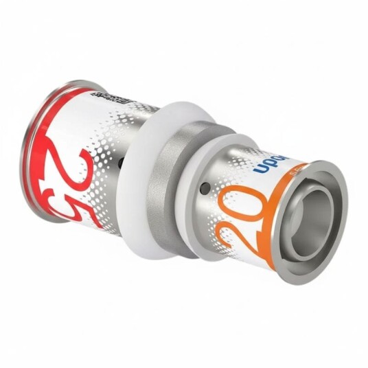 Uponor S-press Plus Reduksjon 25x20mm for Gulvvarme og Radiatorsystemer Uponor S-press Plus Reduksjon 25x20mm for Gulvvarme og Radiatorsystemer