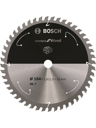 Bosch 184 mm Standard Sagblad for Tre med 48 Tenner Bosch 184 mm Standard Sagblad for Tre med 48 Tenner