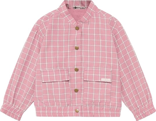 Daily 7 Check Jacket   Pink   122