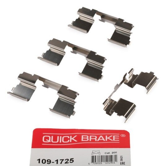 Tilbehørsett, skivebremse belegg QUICK BRAKE 109-1725
