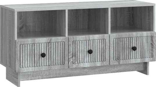  TV skap med skuff Grå sonoma 102 x 34,5 x 50 cm Konstruert tre