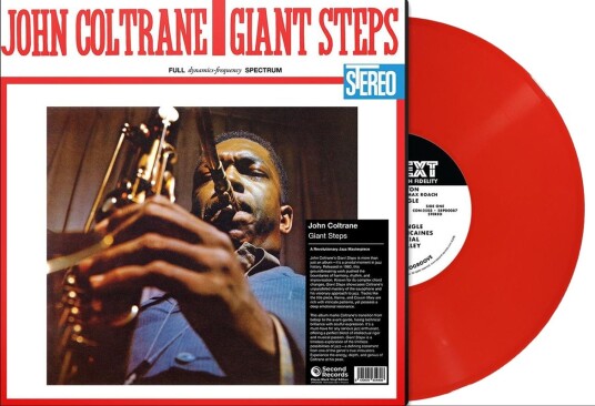 John Coltrane Giant Steps Solid Red Vinyl