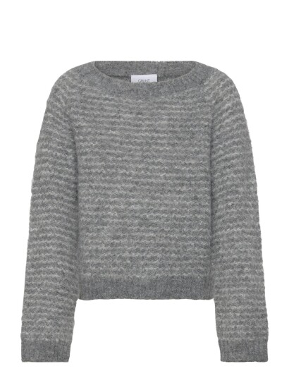Grunt Grcienne Ls Crew Knit   Grey   XS/8Y