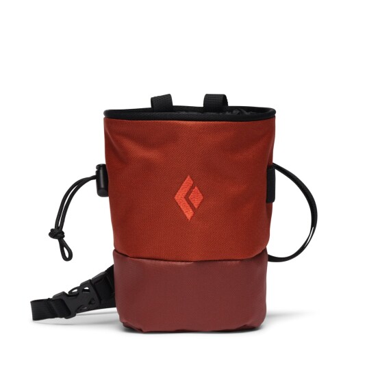 Black Diamond Mojo Zip Chalk Bag Burnt Sienna S/M