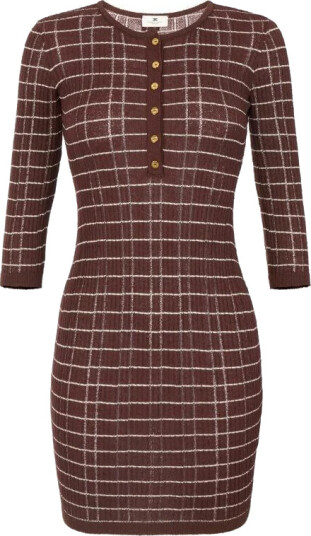 Elisabetta Franchi Dame Kjoler Brun S,