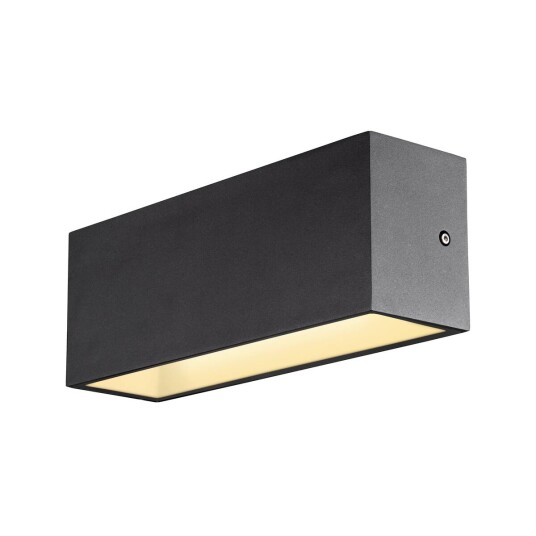 Sitra L vegglampe utendørs opp/ned 24W 3000/4000 Kelvin IP65 - Antrasitt