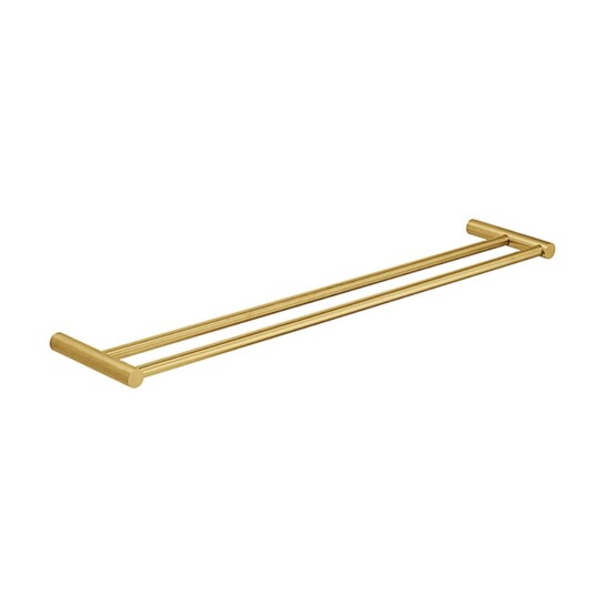 Pressalit håndklestang, 60 cm, messing