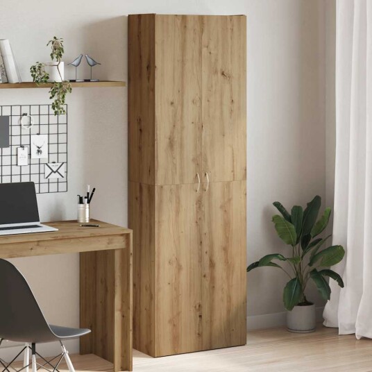  Highboard artisan eik 60x32x190 cm konstruert tre 8721158602213