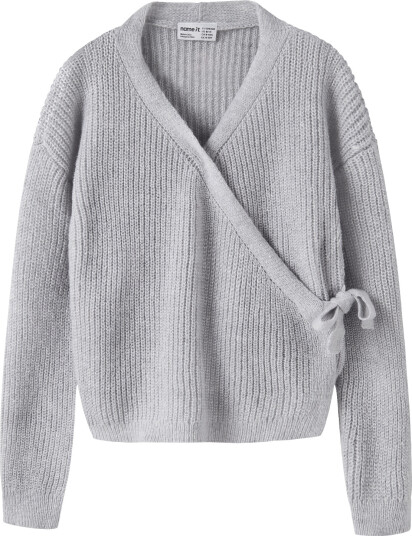 Name It Nkfnanie Ls Knit Grey 146 152 Name It Nkfnanie Ls Knit Grey 146 152