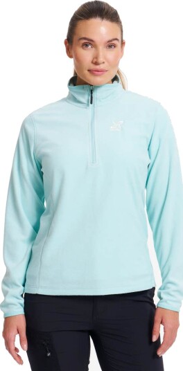 Revolutionrace Dame Overdeler Fleece & midlayers Hiker Half zip Fleece Dame Pastel Turquoise L