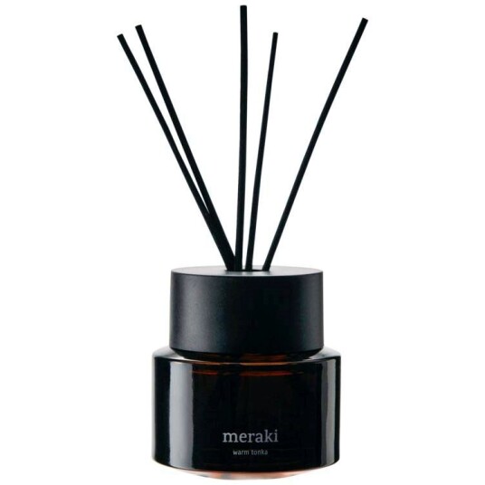 Meraki - Duftpinner warm tonka 100 ml brun