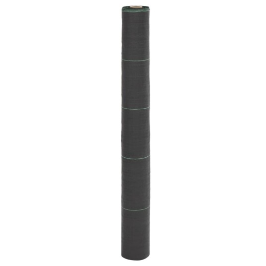 Kontrollmatte for ugress svart 1x100 m PP