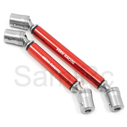 Yeah Racing TRX4-015RD Stainless Steel Front & Rear Center Shaft