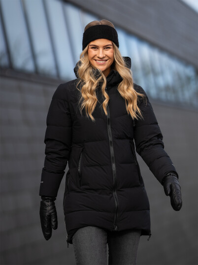 Twentyfour Mode Maya Dunparkas Sort 34 Twentyfour Mode Maya Dunparkas Sort 34