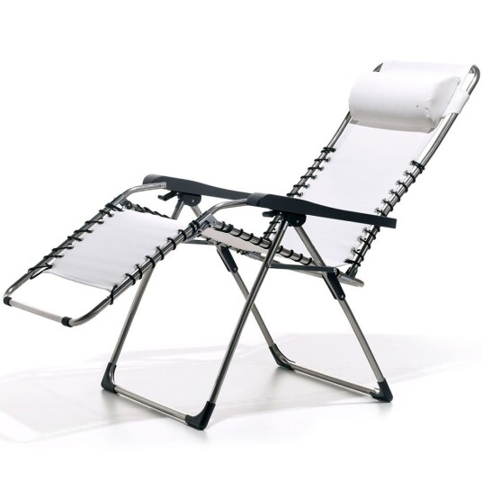 Fiam Movida baden baden stol hvit aluminium/textilene Fiam Movida baden baden stol hvit aluminium/textilene