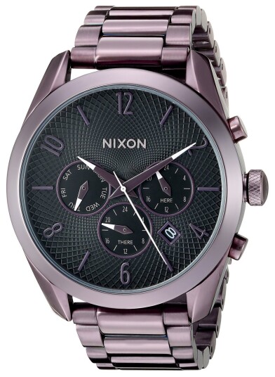 Nixon Dameklokke A3662172 00 Sort/Stål Ø42 mm