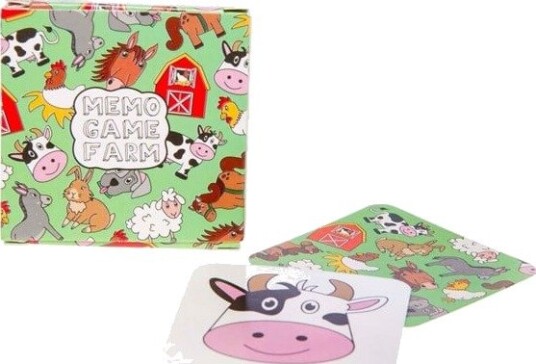 Duckiez Farm Animals Mini Memoryspill 28 Kort
