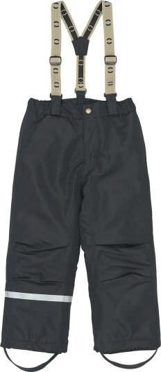 Mikk line Uni Snow Pant Solid BLACK 80