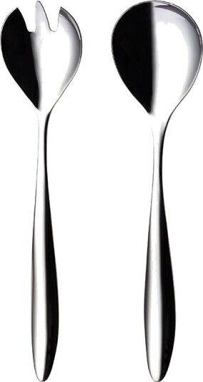 Hardanger Bestikk Lykke salatsett 2 deler rustfritt stål Hardanger Bestikk Lykke salatsett 2 deler rustfritt stål