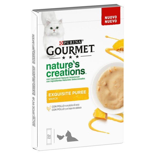 Gourmet Nature'S Creations Snack 5 X 10 G Kylling Og Gresskar