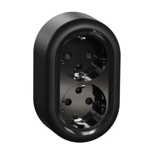 Schneider Electric WDE015997 Stikkontakt skruetilkobling, utenpåliggende 2-veis