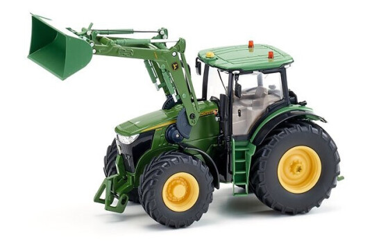 SIKU John Deere 7310R m. Frontlaster og BT - 1:32