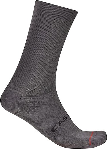 Castelli Premio Evo 18 sykkelsokker smoky gray