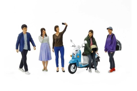 Tamiya 1/24 Campus Friends Set II