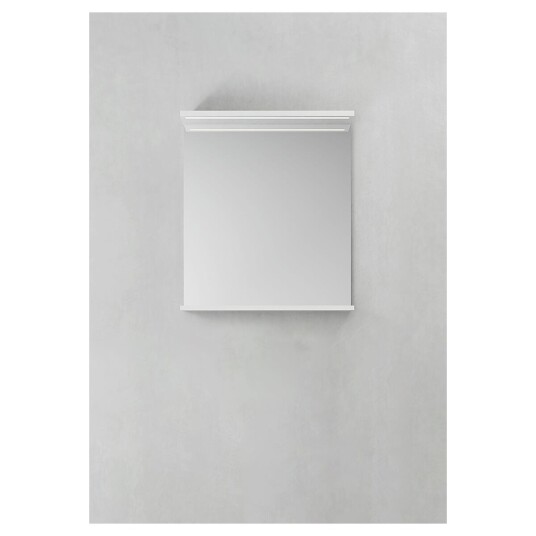 Hafa Store 600 Speil m/LED-lys 60x70x11 cm Hvit Matt