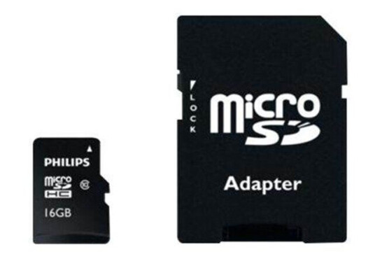 Philips FM16MP45B - flash memory card - 16 GB - microSDHC UHS-I