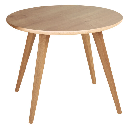 VEGA Sofabord Duneo Ø60x45, eik natur; 45x60 cm (HxØ); Eik; Rund