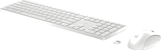 HP 655 Trådløs Tastatur og Mus Kombinasjon Hvit HP 655 Trådløs Tastatur og Mus Kombinasjon Hvit