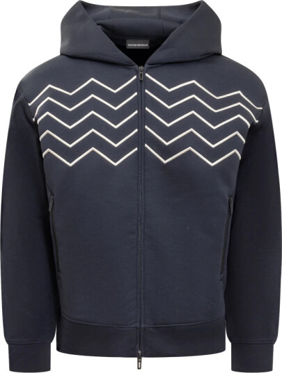 Emporio Armani Herre Gensere & Hettegensere Blå M, Emporio Armani Herre Gensere & Hettegensere Blå M,