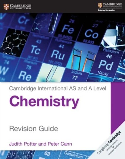 Cambridge International As And A Level Chemistry Revision Guide Av Judith Potter, Peter Cann