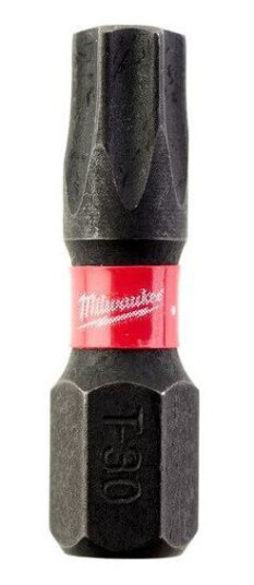 Milwaukee SHOCKWAVE TX30 Skrubits 2-pakning 25 mm for Heavy Duty Bruksområde