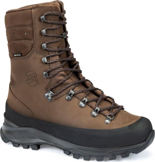 Hanwag Men's Brenner Pro Wide Gore-Tex 44.5, Brown/Asphalt