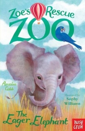 Zoe'S Rescue Zoo: The Eager Elephant Av Amelia Cobb