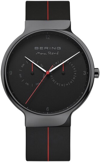 Bering Herreklokke 15542 423 Sort/Gummi Ø42 mm Bering Herreklokke 15542 423 Sort/Gummi Ø42 mm