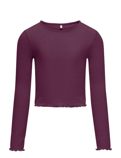 Kids Only Kognella L/S O Neck Top Jrs Noos Purple 110 116