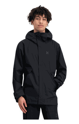 Haglöfs velum jacket men skalljakke black m Haglöfs velum jacket men skalljakke black m