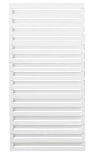 Gjerde PLUS Osaka Grunnet Hvit 90×180 cm Gjerde PLUS Osaka Grunnet Hvit 90×180 cm