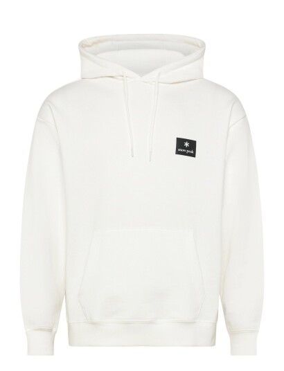 SNOW PEAK Nsd Square Logo Hoodie White M SNOW PEAK Nsd Square Logo Hoodie White M