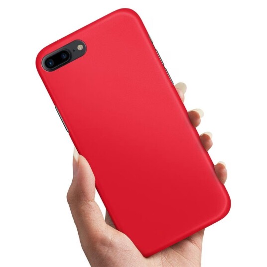 iPhone 7/8 Plus - Deksel/Mobildeksel Rød