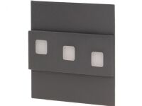 ORNO Trappearmatur Orno Lepus LED-grafitt (OR-OS-1531L6/GR)