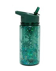 Petit Monkey Vannflaske Glitter Grønn Petit Monkey Vannflaske Glitter Grønn
