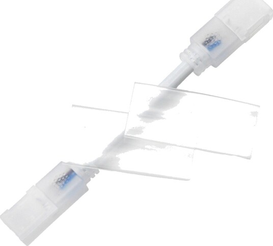 Ledlife 10 cm skjøtestykke til 230V LED strip Slim COB Perfekt til hjørner 230V