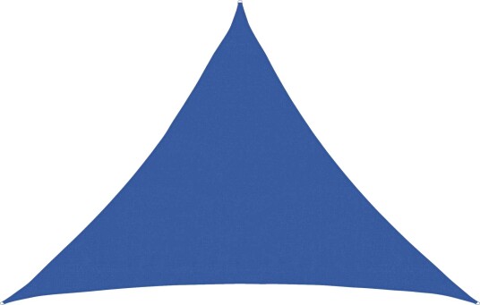 vidaXL Solseil Blå 7 x 5 x 5 m HDPE