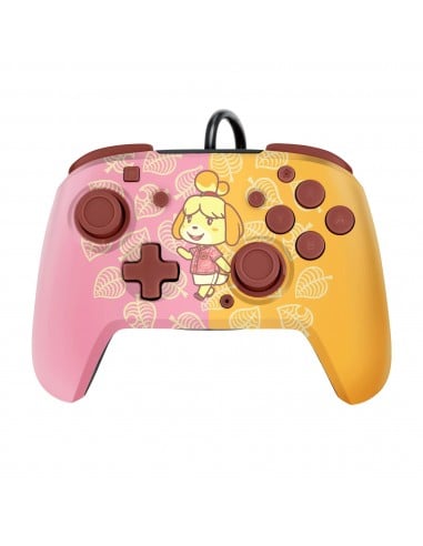 PDP Faceoff Deluxe Audio Wired Controller Isabelle Licensed Switch